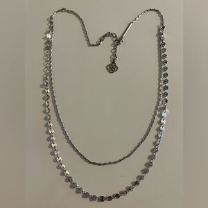 Kendra Scott Sydney Silver (Rhodium) Multi Strand Necklace